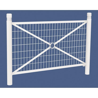 Cityscape Direct Province City Railing 1572mm / Mesh / White (RAL 9010)