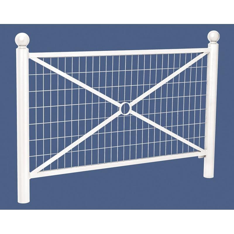Cityscape Direct Province Sphere Railing 1572mm / Mesh / White (RAL 9010)