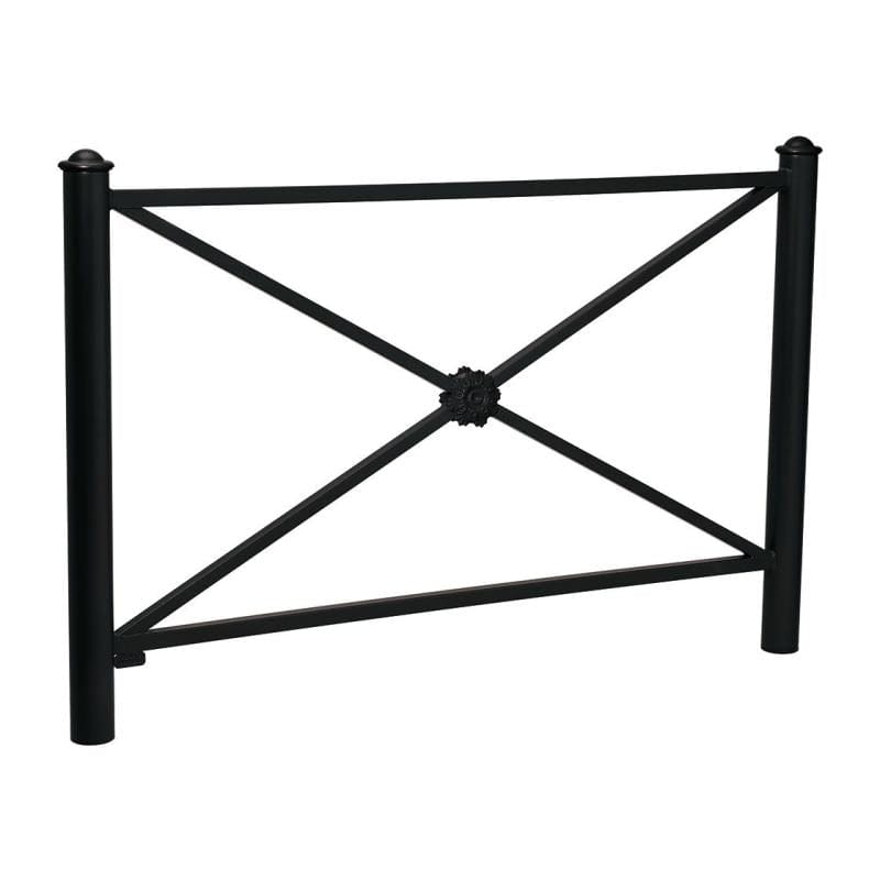 Cityscape Direct Province Agora Railing 1572mm / Rosette / Black (RAL 9005)