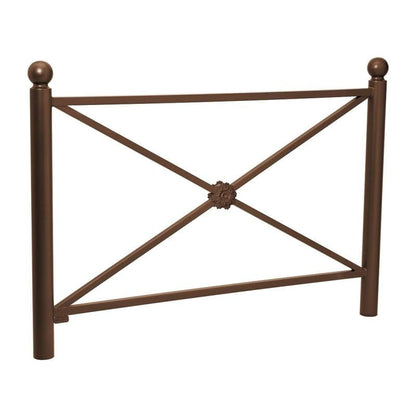 Cityscape Direct Province Sphere Railing 1572mm / Rosette / Brown (RAL 8017)