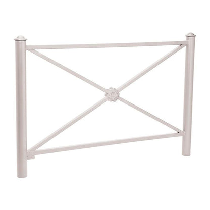 Cityscape Direct Province Agora Railing 1572mm / Rosette / Light Grey (RAL 7044)