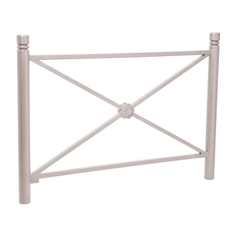 Cityscape Direct Province City Railing 1572mm / Rosette / Light Grey (RAL 7044)