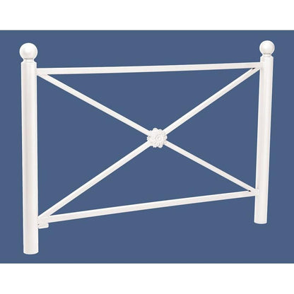 Cityscape Direct Province Sphere Railing 1572mm / Rosette / White (RAL 9010)