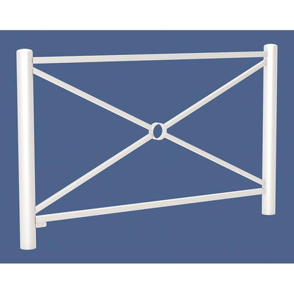 Cityscape Direct Dome Top Railing 1572mm / White (RAL 9010)