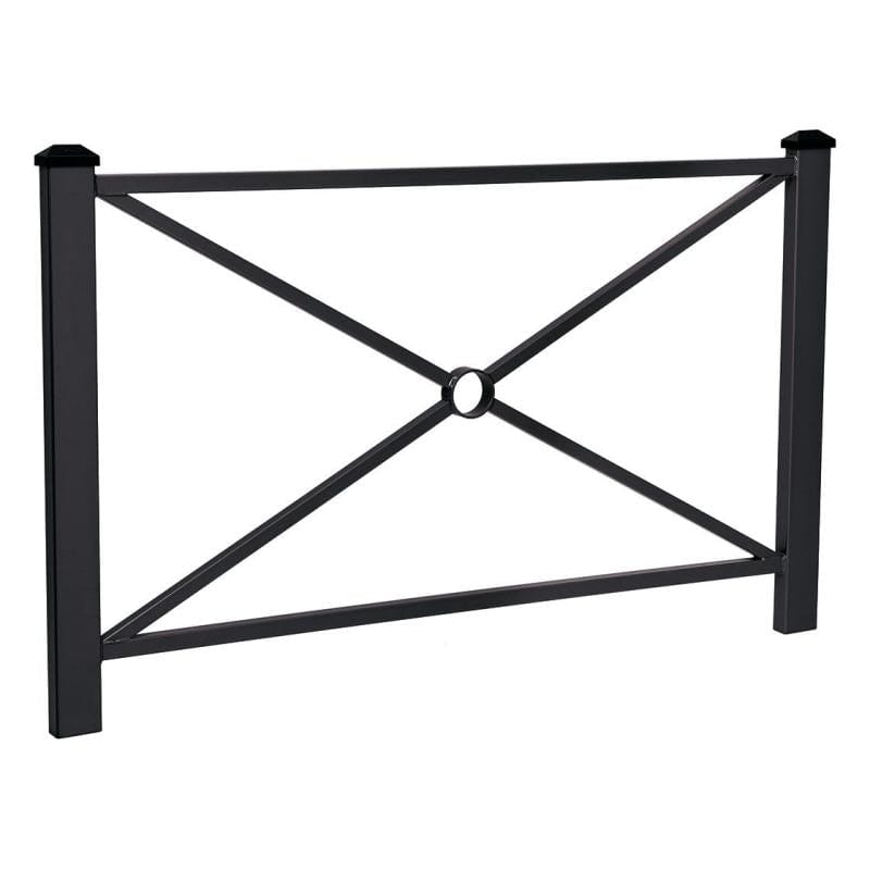 Cityscape Direct Pagoda Railing 1580mm / Black (RAL 9005)