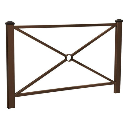 Cityscape Direct Pagoda Railing 1580mm / Brown (RAL 8017)