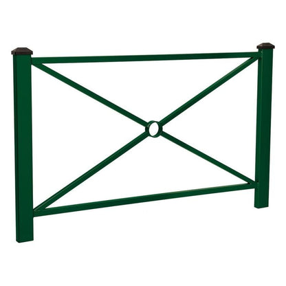 Cityscape Direct Pagoda Railing 1580mm / Green (RAL 6005)