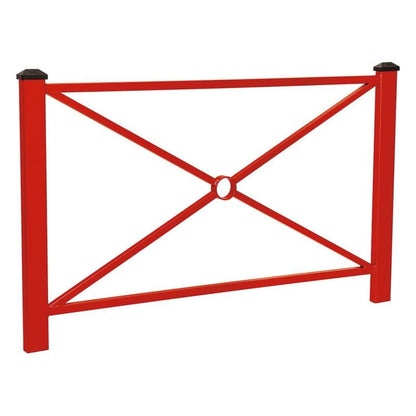 Cityscape Direct Pagoda Railing 1580mm / Red (RAL 3020)