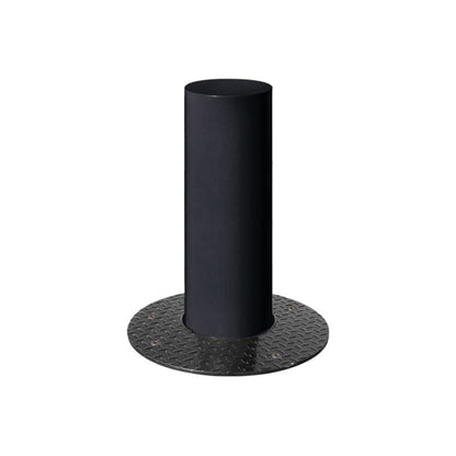 Cityscape Direct Barcelona Retractable Steel Bollard 160mm diameter / Black (RAL (9005)