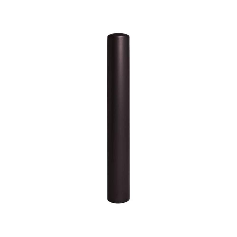 Cityscape Direct Dome Top Anti-Ram Steel Bollard 160mm diameter / Black (RAL (9005)