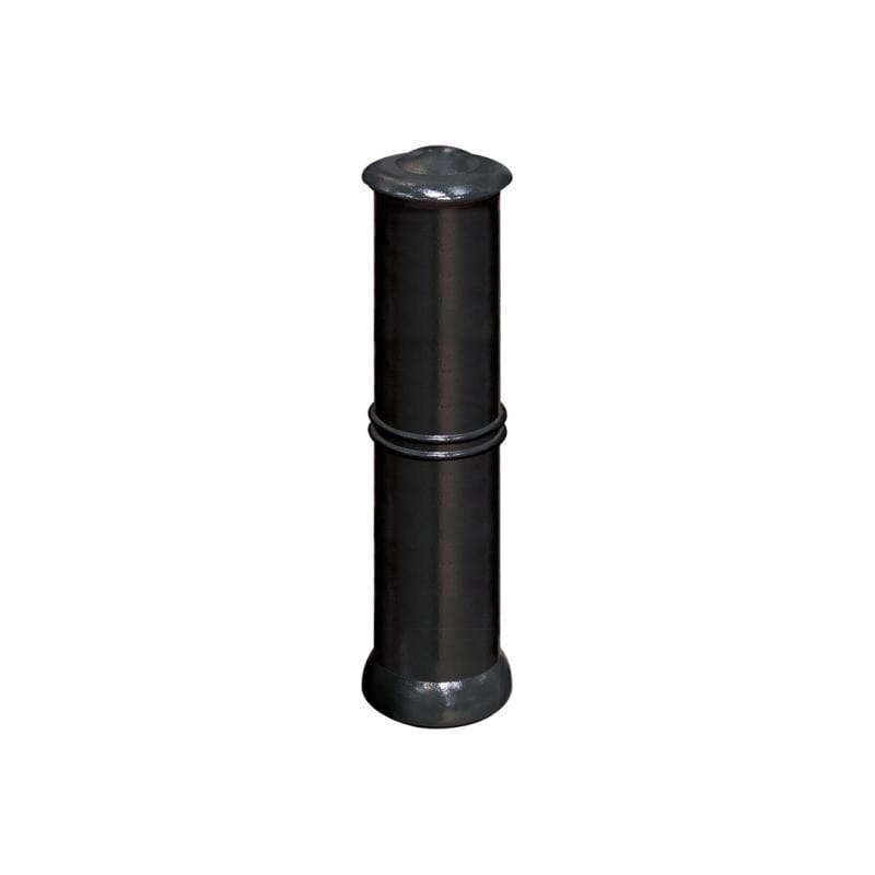 Cityscape Direct Province Agora Large Steel Bollard 160mm diameter / Black (RAL (9005)