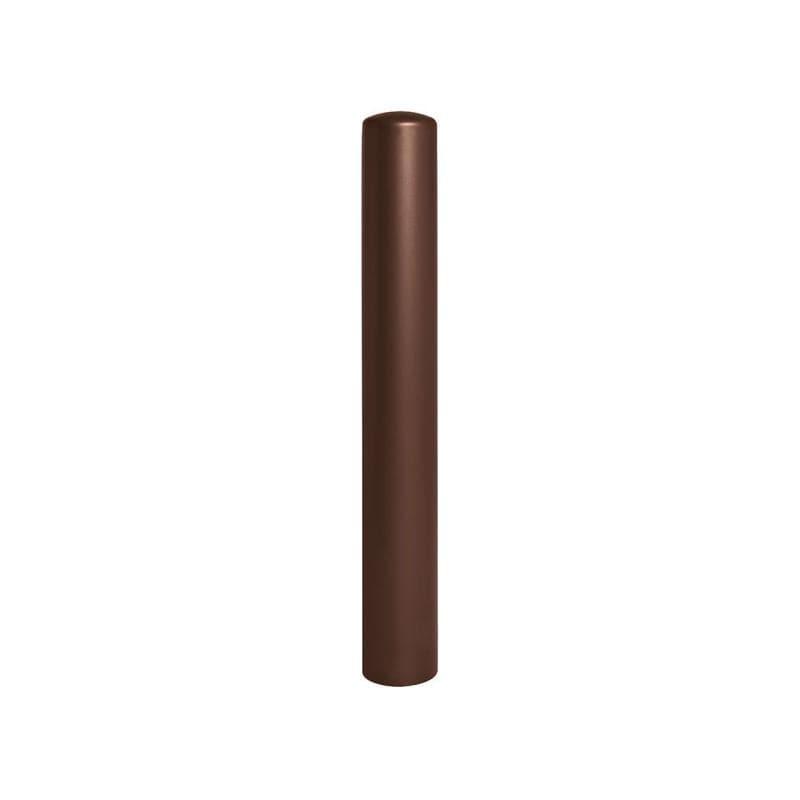 Cityscape Direct Dome Top Anti-Ram Steel Bollard 160mm diameter / Brown (RAL 8017)