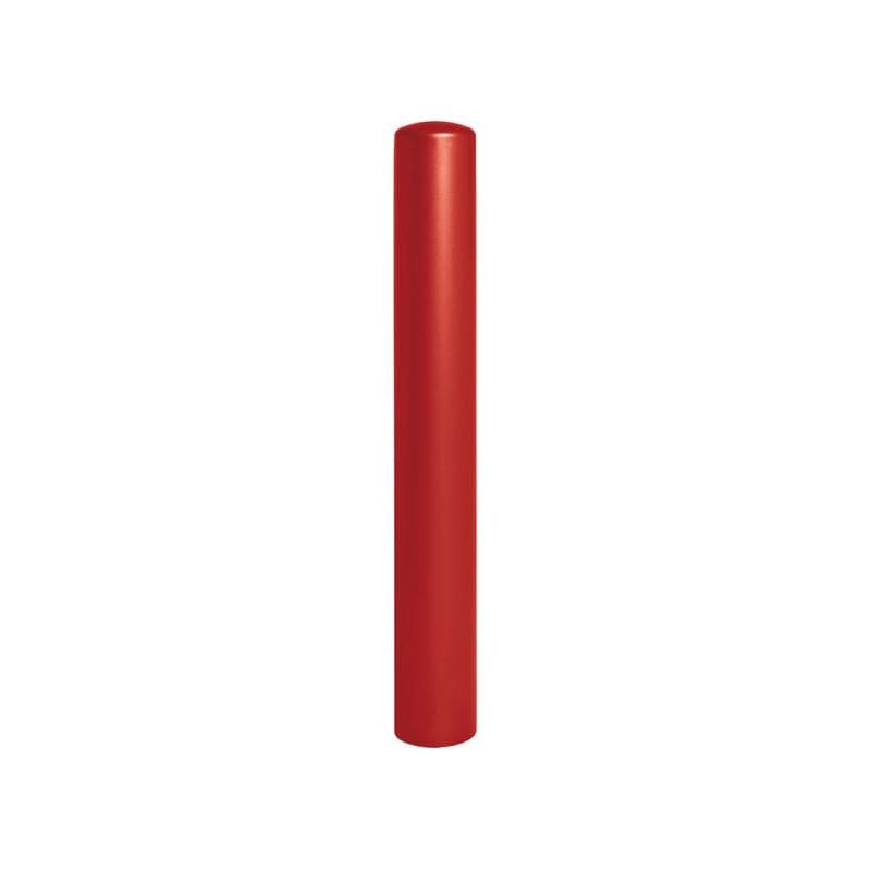 Cityscape Direct Dome Top Anti-Ram Steel Bollard 160mm diameter / Burgundy (RAL 3004)