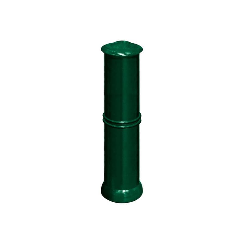 Cityscape Direct Province Agora Large Steel Bollard 160mm diameter / Green (RAL 6005)