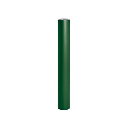 Cityscape Direct Province Brushed Steel Anti-Ram Bollard 160mm diameter / Green (RAL 6005)