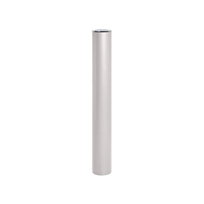 Cityscape Direct Province Brushed Steel Anti-Ram Bollard 160mm diameter / Light Grey (RAL 7044)