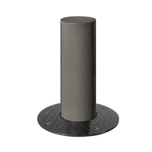 Cityscape Direct Barcelona Retractable Steel Bollard 160mm diameter / Procity Grey