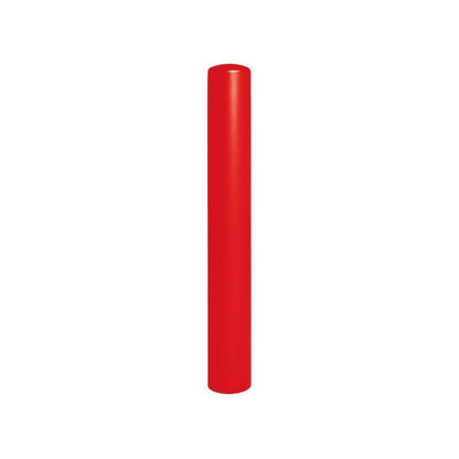 Cityscape Direct Dome Top Anti-Ram Steel Bollard 160mm diameter / Red (RAL 3020)