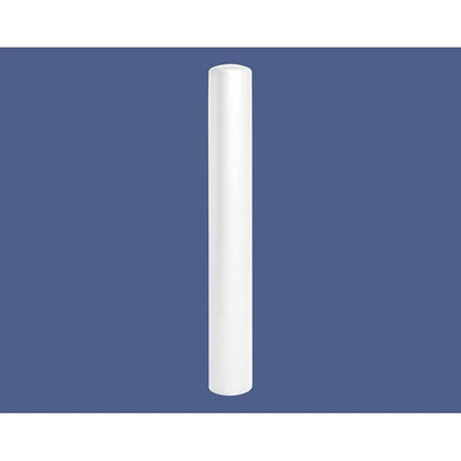 Cityscape Direct Dome Top Anti-Ram Steel Bollard 160mm diameter / White (RAL 9010)