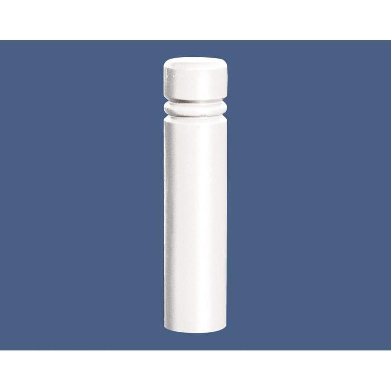 Cityscape Direct Province City Large Steel Bollard 160mm diameter / White (RAL 9010)
