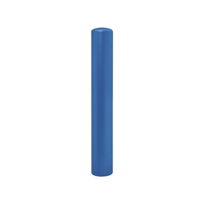 Cityscape Direct Dome Top Steel Bollard 168mm diameter / Blue (RAL 5010) / Zinc Primed and Painted