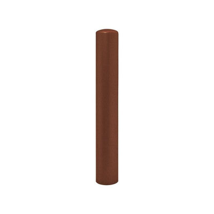 Cityscape Direct Dome Top Steel Bollard 168mm diameter / Corten Effect / Zinc Primed and Painted