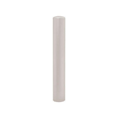 Cityscape Direct Dome Top Steel Bollard 168mm diameter / Light Grey (RAL 7044) / Zinc Primed and Painted
