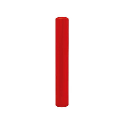 Cityscape Direct Dome Top Steel Bollard 168mm diameter / Red (RAL 3020) / Zinc Primed and Painted