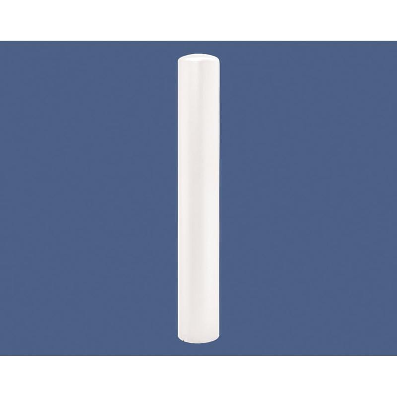 Cityscape Direct Dome Top Steel Bollard 168mm diameter / White (RAL 9010) / Zinc Primed and Painted