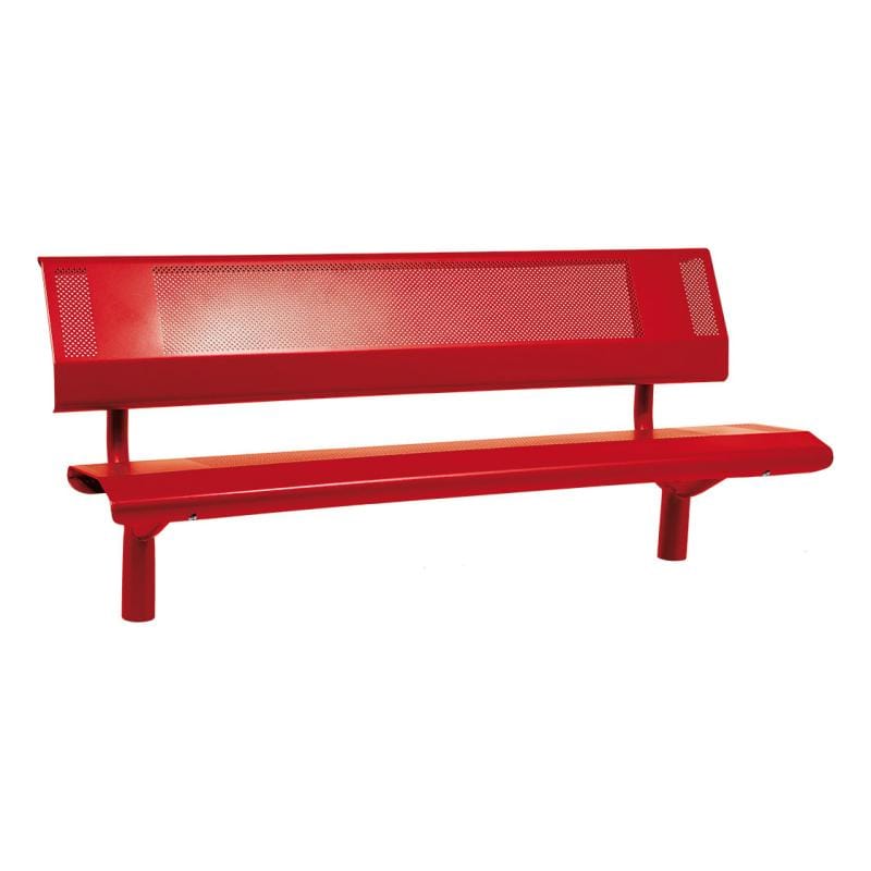 Cityscape Direct Oslo Seat 1800mm / Burgundy (RAL 3004)