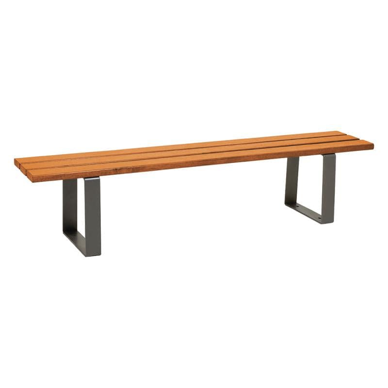 Cityscape Direct Riga Bench (Wood) 1800mm / Conifer Softwood (Light Oak) / Procity Grey