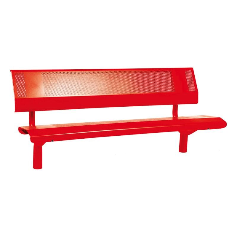 Cityscape Direct Oslo Seat 1800mm / Red (RAL 3020)