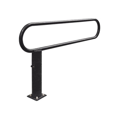 City Hoop Swivel Barrier 2000mm / Black (RAL 9005)