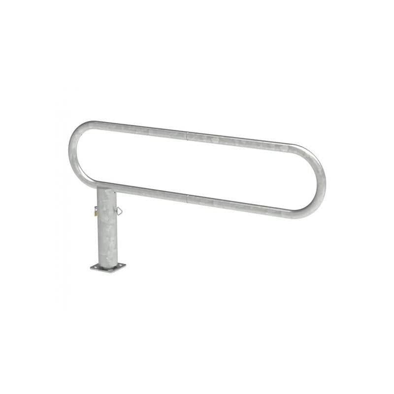 City Hoop Swivel Barrier 2000mm / Galvanised