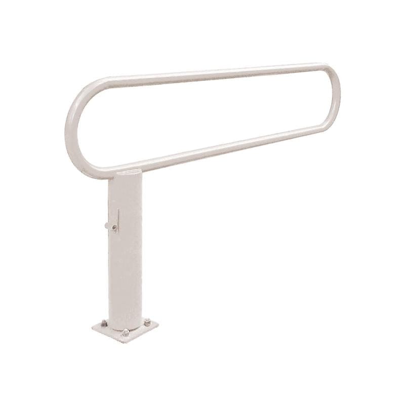 City Hoop Swivel Barrier 2000mm / Light Grey (RAL 7044)