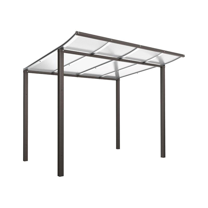 Cityscape Direct Modulo Bicycle Shelter 2000mm / Procity Grey / Single Unit (No Cladding)