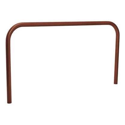 Cityscape Direct Hoop Railing 2000mm / Zinc Primed and Painted / Corten Effect