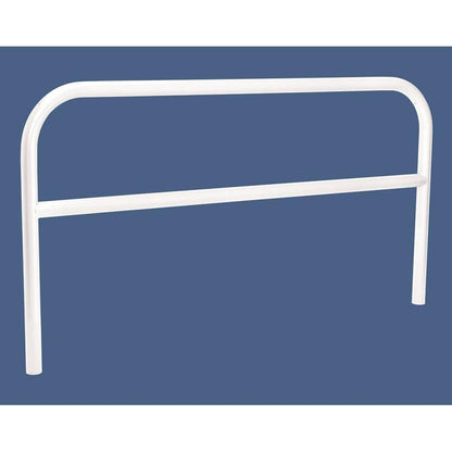 Cityscape Direct Hoop Reinforced Railing 2000mm / Zinc Primed and Painted / White (RAL 9010)