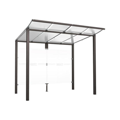 Cityscape Direct Modulo Bus Shelter 2500mm / Procity Grey / No side cladding