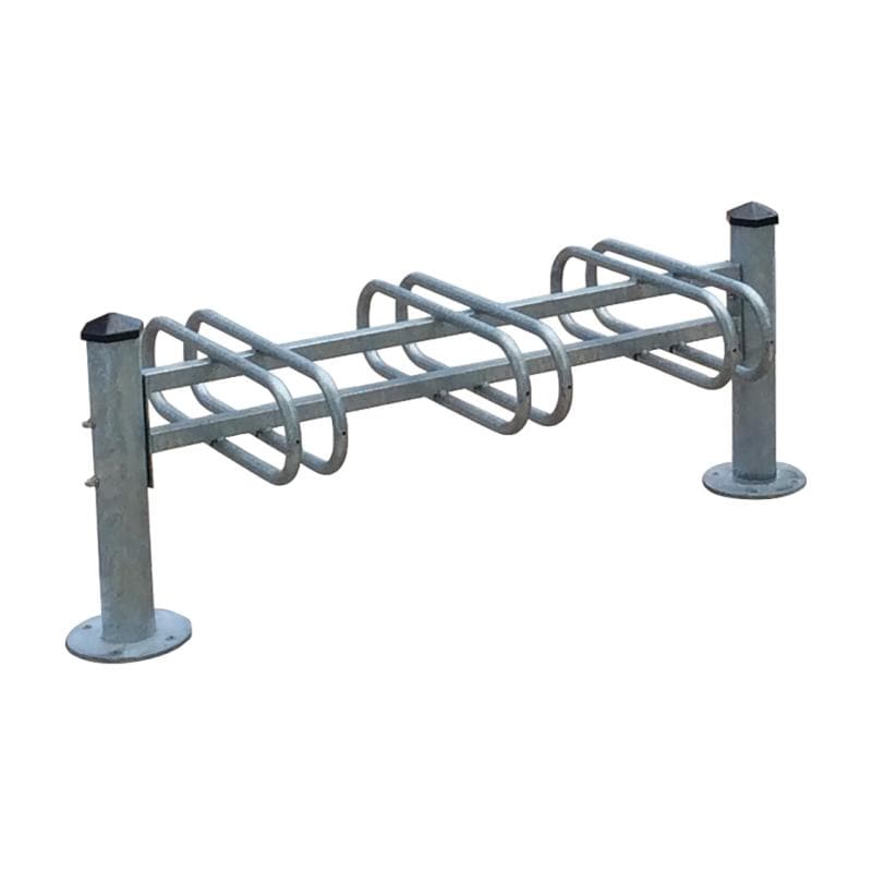 Cityscape Direct Mercure Bicycle Rack 3 Spaces / Double Sided