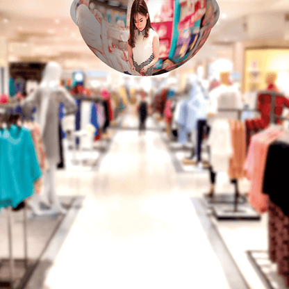 Cityscape Direct Security and Surveillance Hemispheric 1/2 Sphere Convex Mirrors 450mm diameter