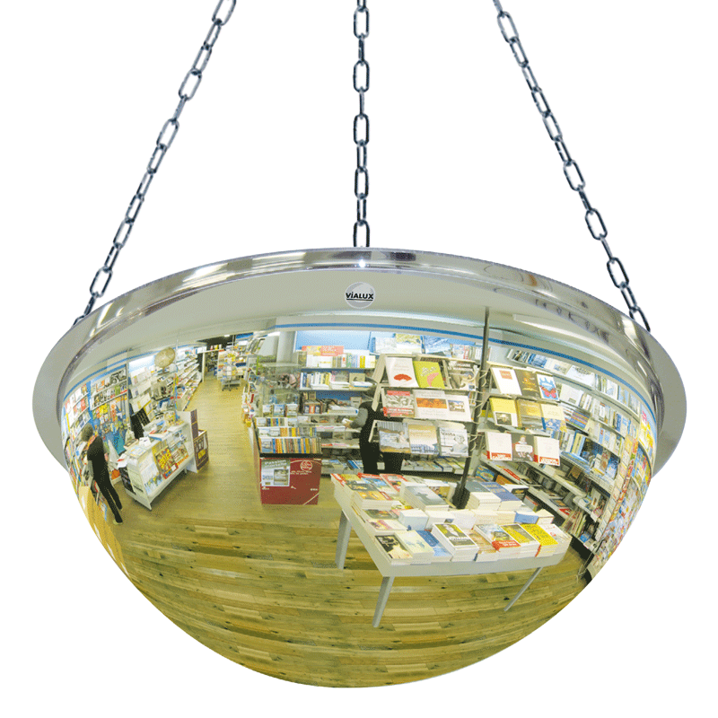Cityscape Direct Security and Surveillance Hemispheric 1/2 Sphere Convex Mirrors 450mm diameter