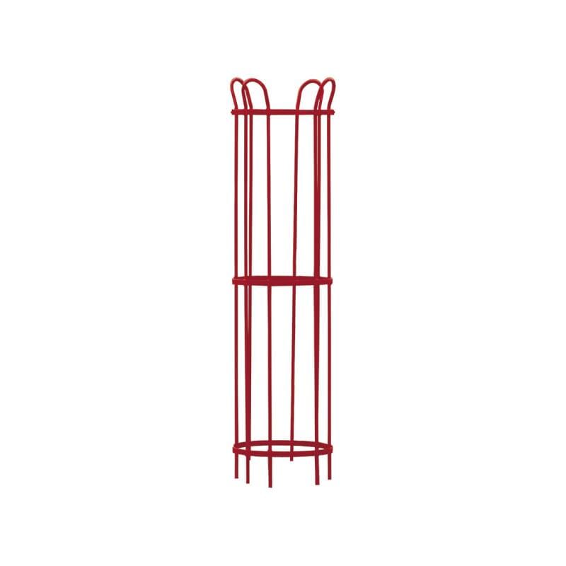 City Tree Guard (Pack of 5) 450mm diameter x 1870mm high / Burgundy (RAL 3004)