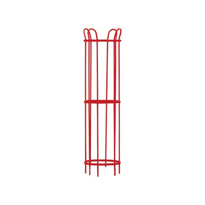 City Tree Guard (Pack of 5) 450mm diameter x 1870mm high / Red (RAL 3020)