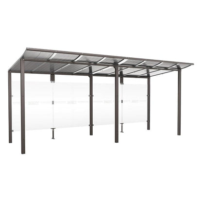 Cityscape Direct Modulo Bus Shelter 5000mm / Procity Grey / No side cladding