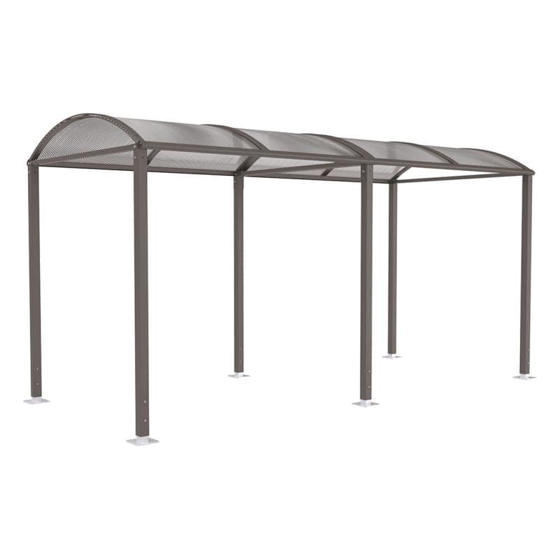Cityscape Direct Voute Walkway Shelter 5000mm / Procity Grey / Not Required