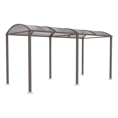 Cityscape Direct Voute Walkway Shelter 5000mm / Procity Grey / Not Required