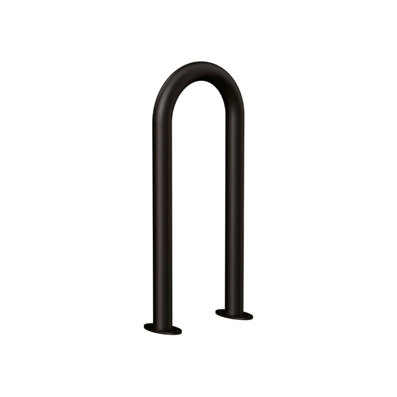 Cityscape Direct U-Shaped Protection Barrier 50mm / Black (RAL 9005) / Base Plates