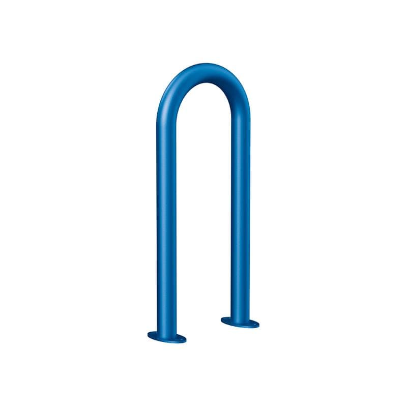 Cityscape Direct U-Shaped Protection Barrier 50mm / Blue (RAL 5010) / Base Plates