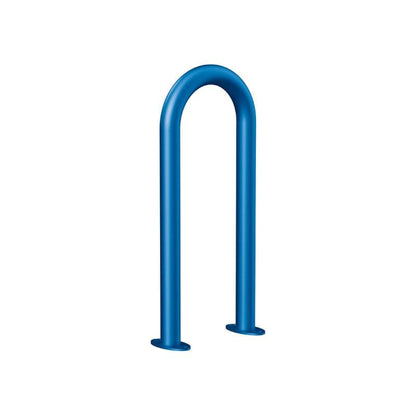Cityscape Direct U-Shaped Protection Barrier 50mm / Blue (RAL 5010) / Base Plates